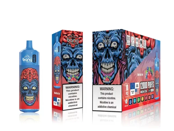 Bang Box 12000 Trekjes 0% 2% 3% 5% Nicotine Oplaadbare Wegwerp Vape Groothandel - JumpVape - 10