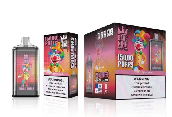 Bang King 15000 Puffs 0% 2% 3% 5% Никотиновая перезаряжаемая одноразовая вейп оптом - JumpVape - 4