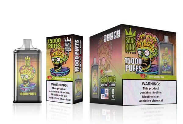 Bang King 15000 Puffs 0% 2% 3% 5% Nicotine Rechargeable Disposable Vape Wholesale - JumpVape - 5