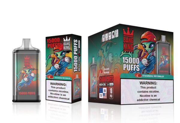 Bang King 15000 Puffs 0% 2% 3% 5% Nicotine Rechargeable Disposable Vape Wholesale - JumpVape - 12