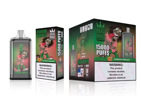 Bang King 15000 Puffs 0% 2% 3% 5% Никотиновая перезаряжаемая одноразовая вейп оптом - JumpVape - 18