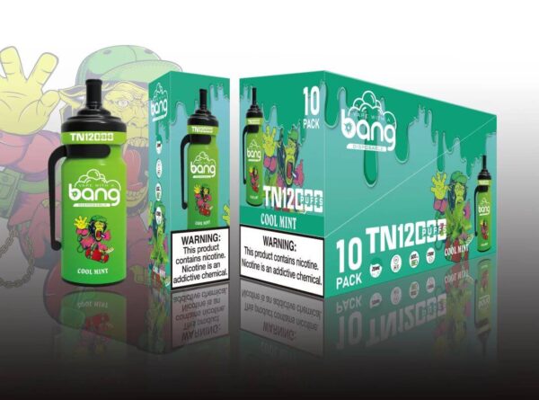 Bang Tn 12000 Puffs 0% 2% 3% 5% Nicotina Vape Descartável original E Cigarro Atacado - JumpVape - 11