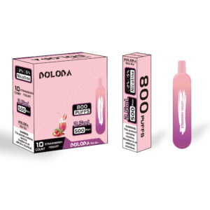 DOLODA Mini bar 800 Puffs 2% Nicotine Rechargeable Disposable E-Cigarettes Vape Wholesale - JumpVape - 11