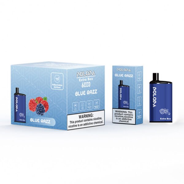 DOLODA Extra Box 6000 Puffs 2% 5% Nicotine Rechargeable Disposable Vape Wholesale - JumpVape - 9