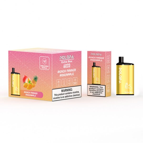 DOLODA Extra Box 6000 Puffs 2% 5% Nicotine Rechargeable Disposable Vape Wholesale - JumpVape - 6