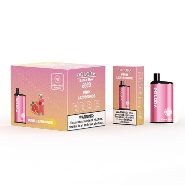 DOLODA Extra Box 6000 Puffs 2% 5% Nicotine Rechargeable Disposable Vape Wholesale - JumpVape - 5