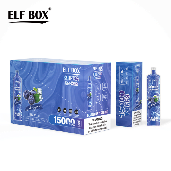 ELF BOX LS15000 Puff Shisha Hookah 0% 2% 5% Nikotynowy akumulator jednorazowy Vape Hurtownia - JumpVape - 10