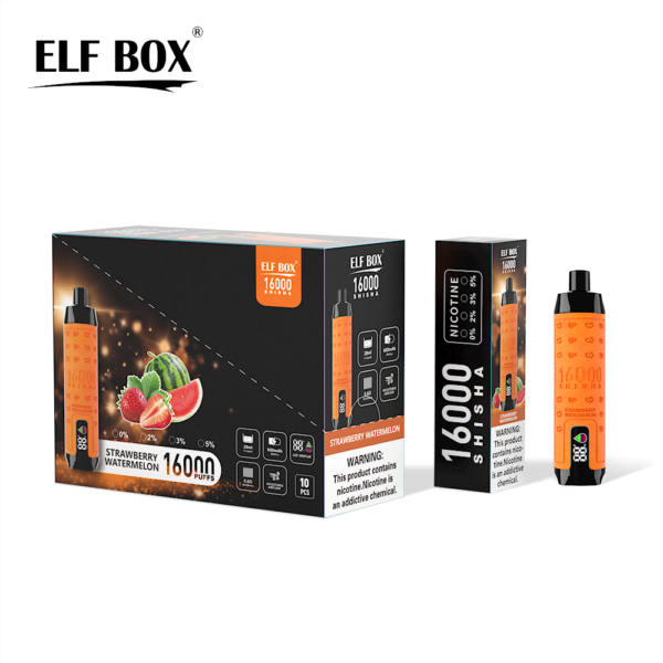 ELF BOX SHISHA 16000 Puffs 0%/2%/3%/5% Nicotine Rechargeable Disposable Vape Wholesale - JumpVape - 5