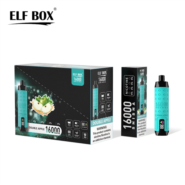 ELF BOX SHISHA 16000 Puffs 0%/2%/3%/5% Nicotine Rechargeable Disposable Vape Wholesale - JumpVape - 11