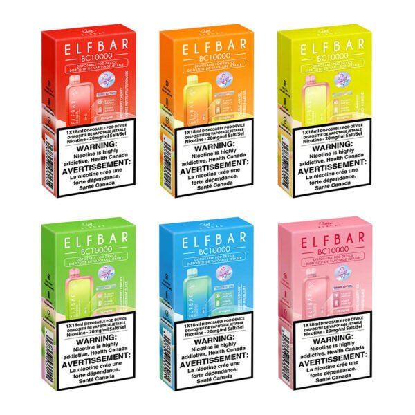 Elf Bar BC10000 (10K) 5% 20mg Nicotine Disposable Vape Wholesale - JumpVape - 16