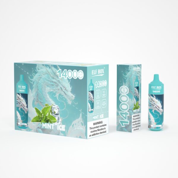 ELF BOX 14000 Puffs 0%/2%/3%/5% Nicotina Recarregável Vape Descartável Atacado - JumpVape - 7