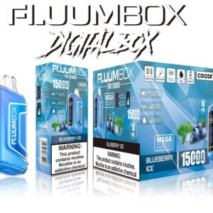 FluuM Digital Box TN 15000 Puffs 0% 2% 3% 5% Nikotīna Rechargeable Vienreizējās lietošanas Vape Pildspalvas E-cigarešu vairumtirdzniecība - JumpVape - 16