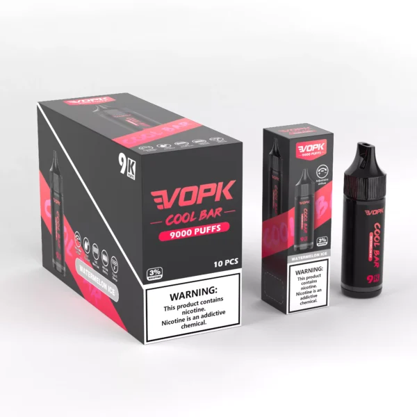 VOPK COOL BAR-9000 PUFFS 0% 2% 3% 5% Nicotine Disposable Vape Wholesale - JumpVape - 10