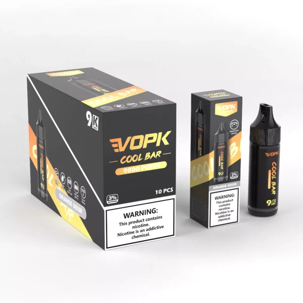 VOPK COOL BAR-9000 PUFFS 0% 2% 3% 5% Nicotine Disposable Vape Wholesale - JumpVape - 6