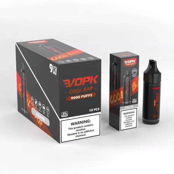 VOPK COOL BAR-9000 PUFFS 0% 2% 3% 5% Nicotine Disposable Vape Wholesale - JumpVape - 5