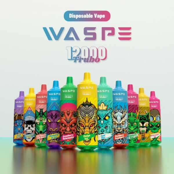 WASPE 12000 PUFFS 0% 2% 3% 5% Nikotino vienkartinių Vape Didmeninė prekyba – JumpVape – 1