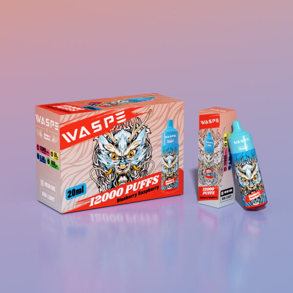 WASPE 12000 PUFFS 0% 2% 3% 5% Nikotino vienkartinių Vape Didmeninė prekyba – JumpVape – 13