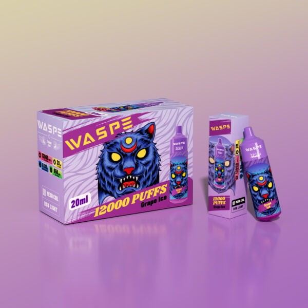 WASPE 12000 PUFFS 0% 2% 3% 5% Nikotino vienkartinių Vape Didmeninė prekyba – JumpVape – 15