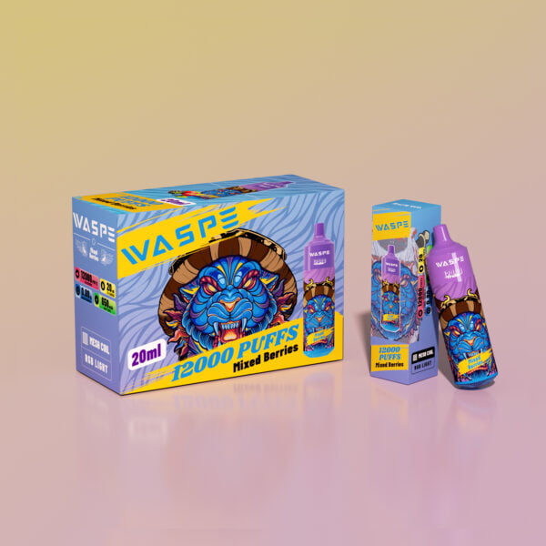 WASPE 12000 PUFFS 0% 2% 3% 5% Nikotino vienkartinių Vape Didmeninė prekyba – JumpVape – 5