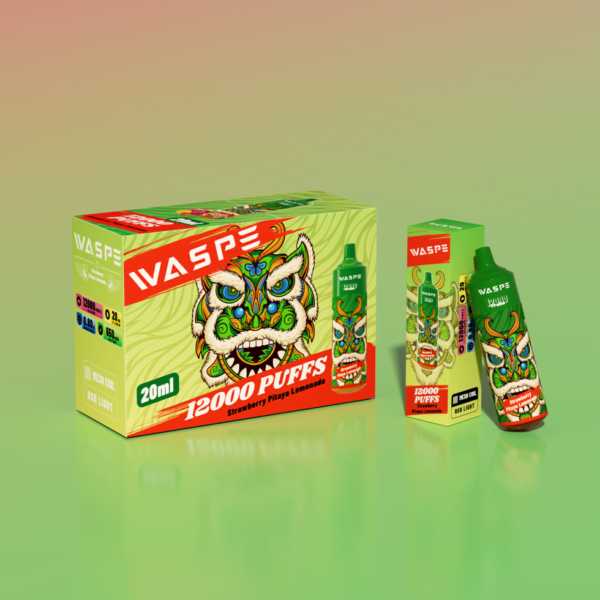 WASPE 12000 PUFFS 0% 2% 3% 5% Nikotino vienkartinių Vape Didmeninė prekyba – JumpVape – 8