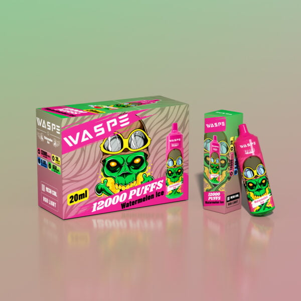 WASPE 12000 PUFFS 0% 2% 3% 5% Nikotino vienkartinių Vape Didmeninė prekyba – JumpVape – 11