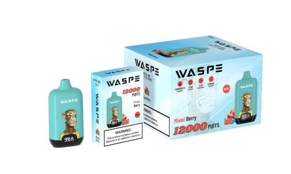 WASPE 12000 PUFFS Digitale Box 0% 2% 3% 5% Nicotine Wegwerp Vape Groothandel - JumpVape - 6