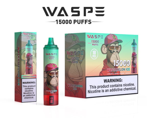 WASPE 15000 PUFFS 0% 2% 3% 5% nikotino vienkartinių Vape didmeninė prekyba – JumpVape – 5