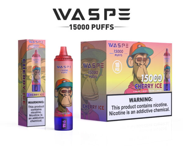 WASPE 15000 PUFFS 0% 2% 3% 5% Nikotino vienkartinių Vape Didmeninė prekyba – JumpVape – 6