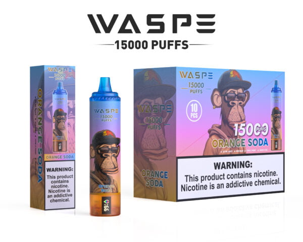 WASPE 15000 PUFFS 0% 2% 3% 5% nikotino vienkartinių Vape didmeninė prekyba – JumpVape – 14