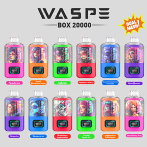 WASPE 20000 PUFFS Podwójne pudełko z siatką 0% 2% 3% 5% Nikotynowy jednorazowy Vape Hurt - JumpVape - 16