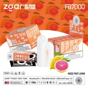 ZGAR FOGGY BOX 7000 Puffs 2% Nicotina Vape desechable recargable al por mayor - JumpVape - 21