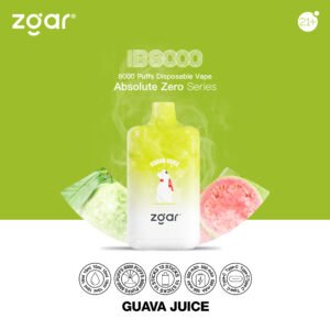 ZGAR ICE BOX 8000 Puffs 2% Nikotīna Rechargeable Vienreizlietojamais Vape Vairumtirdzniecība — JumpVape — 16