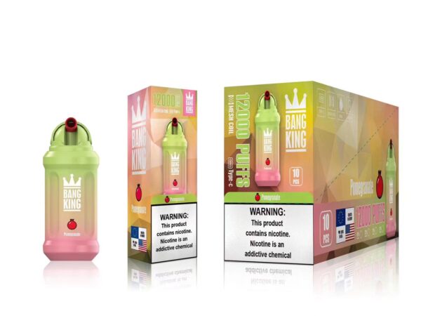 Bang King 12000 Rookwolken 0% 2% 3% 5% Nicotine Oplaadbare Wegwerp Vape Groothandel - JumpVape - 16