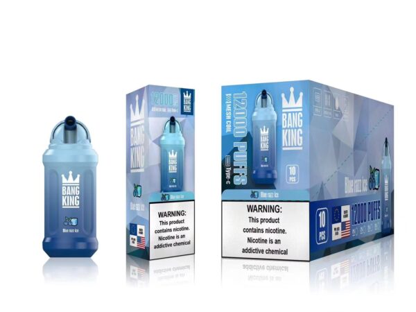 Bang King 12000 Rookwolken 0% 2% 3% 5% Nicotine Oplaadbare Wegwerp Vape Groothandel - JumpVape - 4