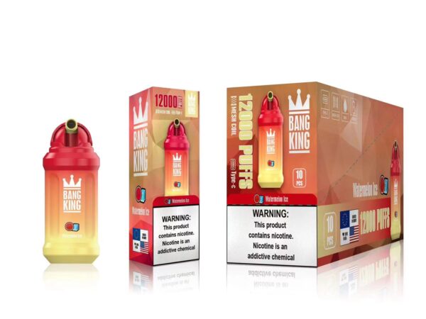 Bang King 12000 Rookwolken 0% 2% 3% 5% Nicotine Oplaadbare Wegwerp Vape Groothandel - JumpVape - 6