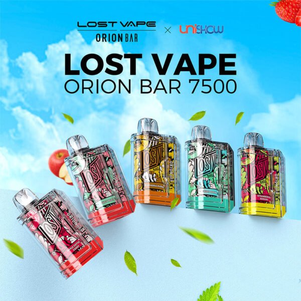 Lost Vape Orion Bar 7500 Puffs 5% Nikotinski Vape za enkratno uporabo na debelo - JumpVape - 1