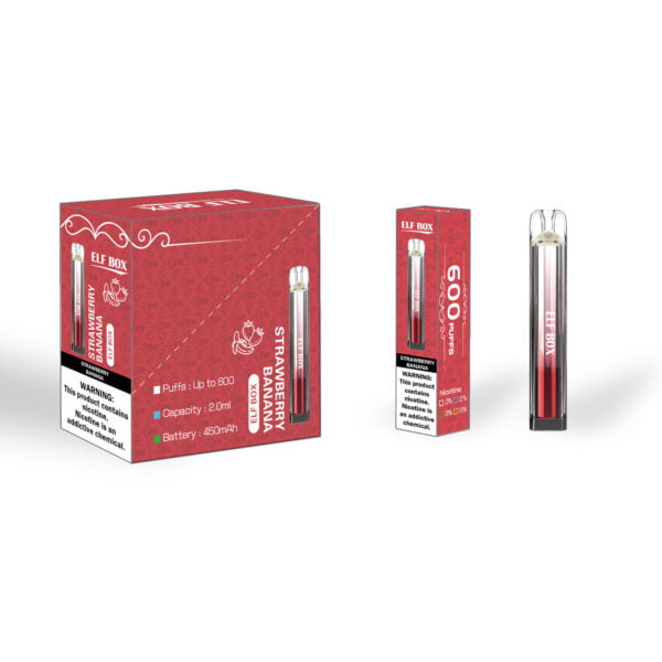 ELF BOX 600 Puffs 2% Nikotin Tek Kullanımlık Vape Kalem Toptan - JumpVape - 5