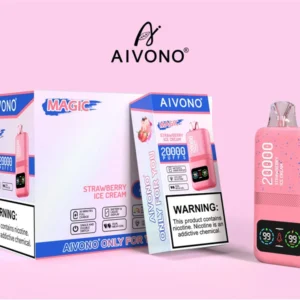 AIVONO 20000 Puffs Çift Örgü 0% 2% 3% 5% Düşük Nikotinli Şarj Edilebilir Tek Kullanımlık Vapes Kalem Toplu Toptan Satın Al - JumpVape - 8