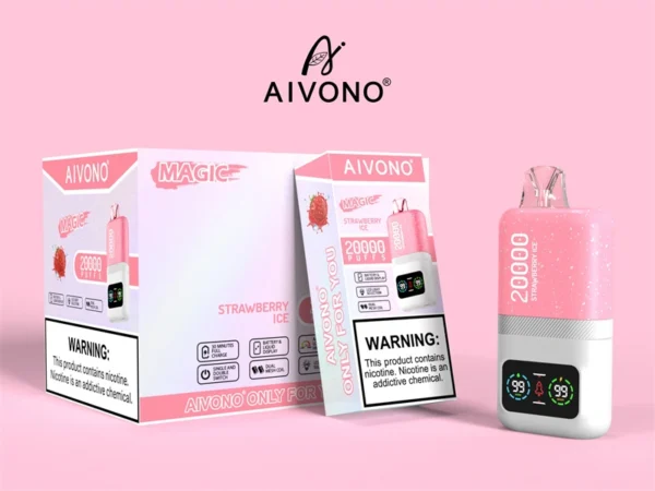 AIVONO 20000 Puffs Çift Mesh 0% 2% 3% 5% Düşük Nikotinli Şarj Edilebilir Tek Kullanımlık Vapes Kalemi Toplu Toptan Satın Al - JumpVape - 3