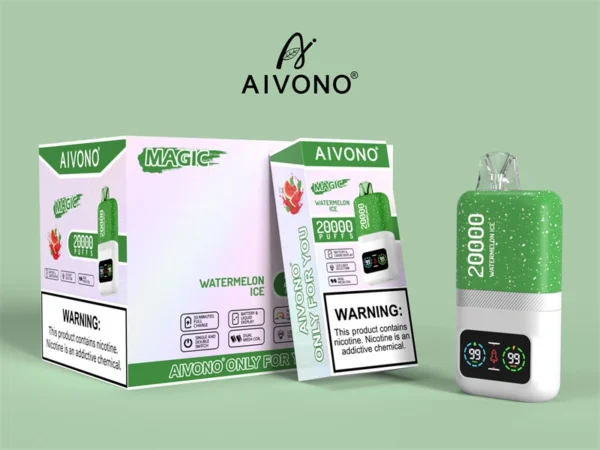 AIVONO 20000 Puffs Çift Örgü 0% 2% 3% 5% Düşük Nikotinli Şarj Edilebilir Tek Kullanımlık Vapes Kalem Toplu Toptan Satın Al - JumpVape - 1