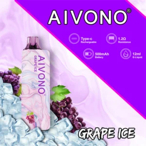 AIVONO AIM GUN 7000 Puffs 0% 2% 3% 5% Düşük Nikotinli Şarj Edilebilir Tek Kullanımlık Vapes Kalemi Toplu Toptan Satın Al - JumpVape - 11