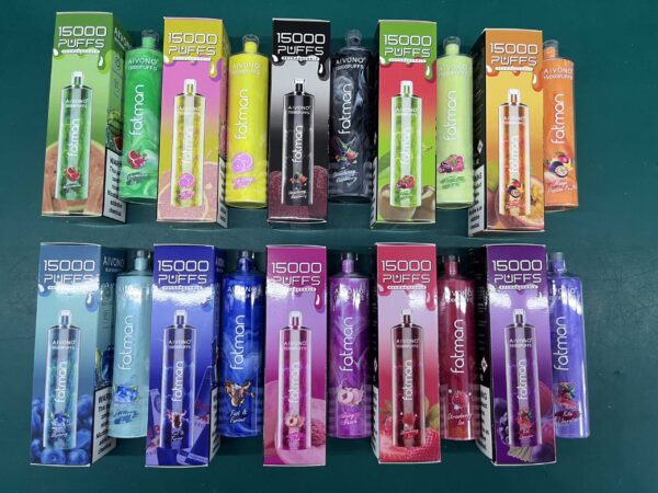 AIVONO FATMAN 15000 Rookwolken 0% 2% 3% 5% Oplaadbare wegwerpvapes-pen met laag nicotinegehalte in bulk Koop groothandel - JumpVape - 2