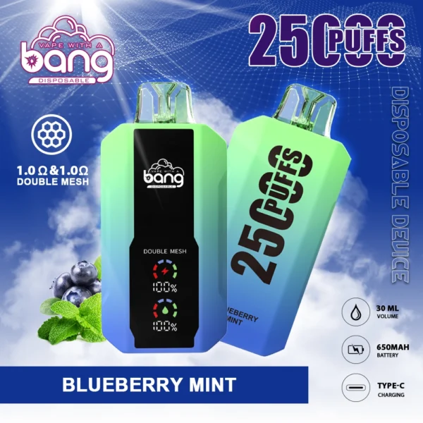 Bang 25000 Puffs 0% 2% 3% 5% Alacsony nikotin tartalmú újratölthető eldobható Vapes toll Tömeges vásárlás Nagyker - JumpVape - 11