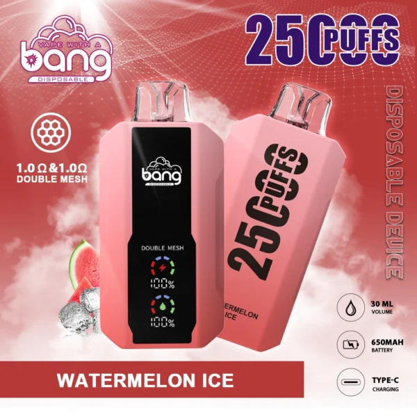 Bang 25000 Puffs 0% 2% 3% 5% Alacsony nikotin tartalmú újratölthető eldobható Vapes Pen Tömeges vásárlás Nagyker - JumpVape - 5