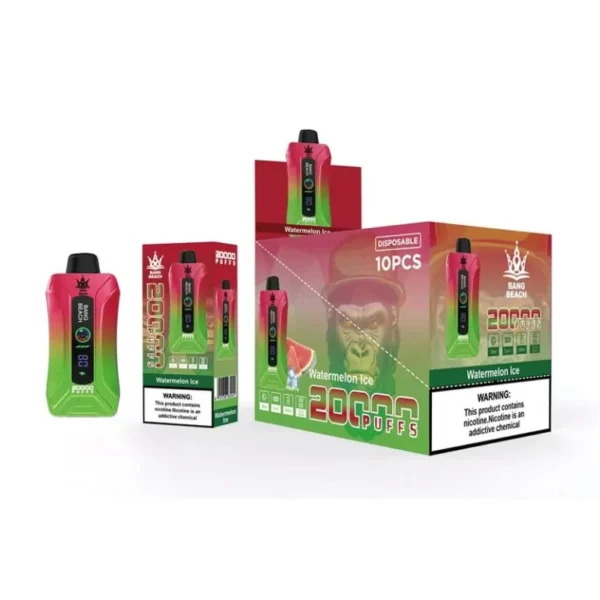 Bang Beach 20000 Rookwolken 0% 2% 3% 5% Oplaadbare wegwerpvapes-pen met laag nicotinegehalte in bulk Koop groothandel - JumpVape - 5