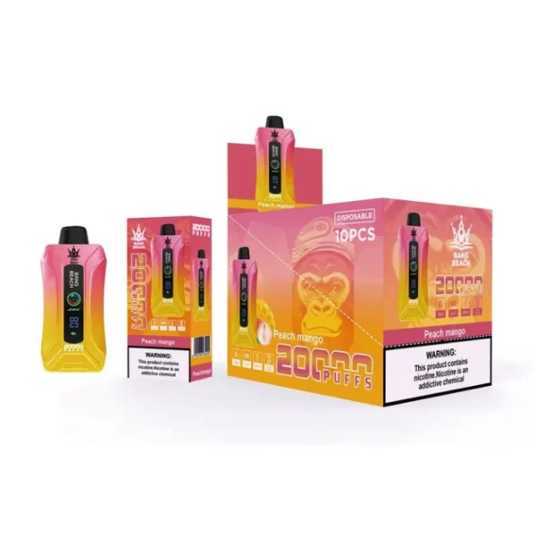 Bang Beach 20000 Rookwolken 0% 2% 3% 5% Oplaadbare wegwerpvapes-pen met laag nicotinegehalte in bulk Koop groothandel - JumpVape - 9