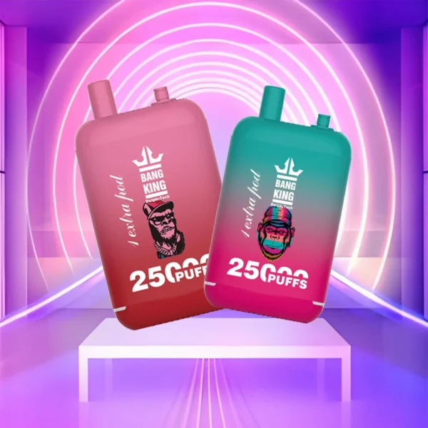 Bang King 25000 Puffs Dual Pods 0% 2% 3% 5% Low Nicotina Reincarable Vapes Pen vrac Cumpărați cu ridicata - JumpVape - 1