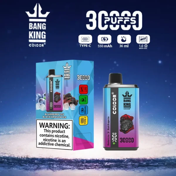 Bang King 30000 de pufuri cu aromă dublă 0% 2% 3% 5% Stilo vape reîncărcabil de unică folosință cu conținut scăzut de nicotină Vrac Cumpărați cu ridicata - JumpVape - 12