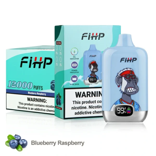 FIHP 12000 Puffs 2% 5% Low Nicotine Rechargeable Disposable Vapes Pen Bulk Buy Wholesale - JumpVape - 11