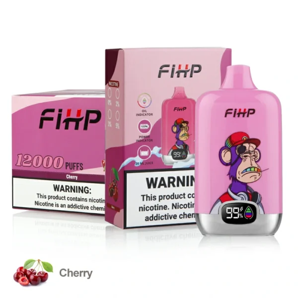 FIHP 12000 Puffs 2% 5% Low Nicotine Rechargeable Disposable Vapes Pen Bulk Buy Wholesale - JumpVape - 6